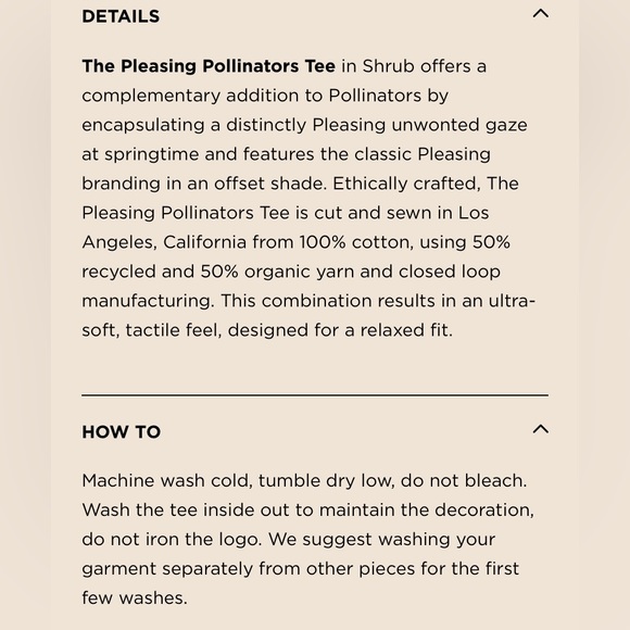 The Pleasing Pollinators Tee in Shrub, Medium - Picture 2 of 4